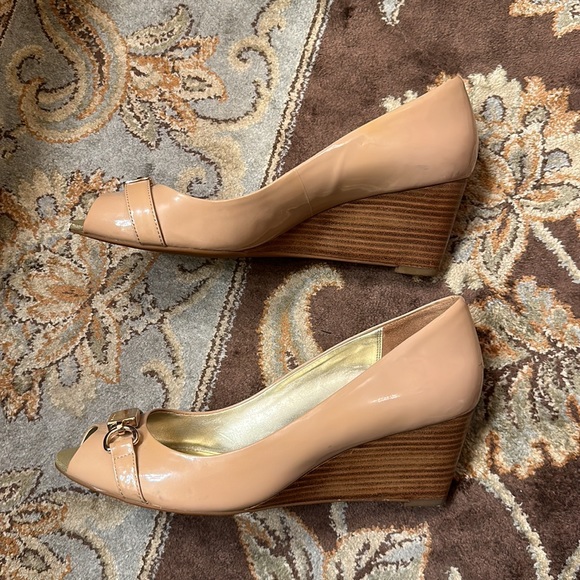 Coach wedge peep toe sandal - Picture 3 of 6